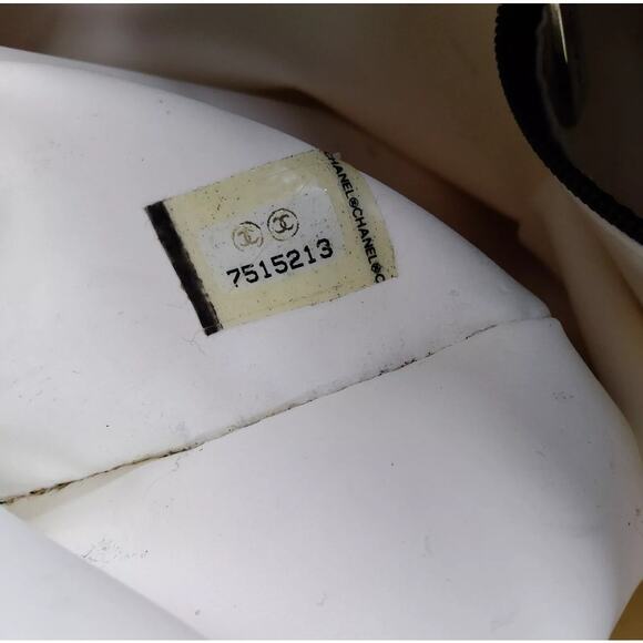 Chanel - "By Sea" - 31 Rue Cambon - Black Logo Canvas Tote Bag -PRISTINE - Picture 8 of 8